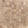 Мозаика LeeDo - Caramelle: Pietrine - Emperador Light полированная 23x23x4 мм