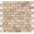 Мозаика LeeDo - Caramelle: Pietrine - Emperador Light полированная 23x48x4 мм