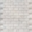 Мозаика LeeDo - Caramelle: Pietrine - Dolomiti Bianco полированная 23x48x7 мм